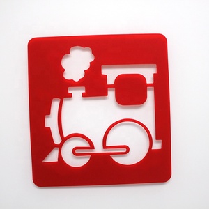 Nouveau style <span class=keywords><strong>peinture</strong></span> alphabet géométrique ensemble de <span class=keywords><strong>pochoir</strong></span> de dessin - Product Image 4