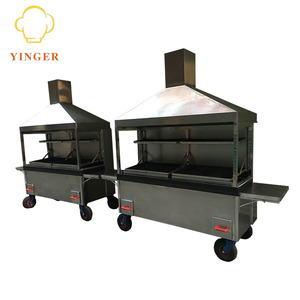 Máquina Comercial para Asar Pollo de Acero Inoxidable <span class=keywords><strong>Santamaria</strong></span>, Asador de Carbón para Hoteles y Restaurantes - Product Image 5