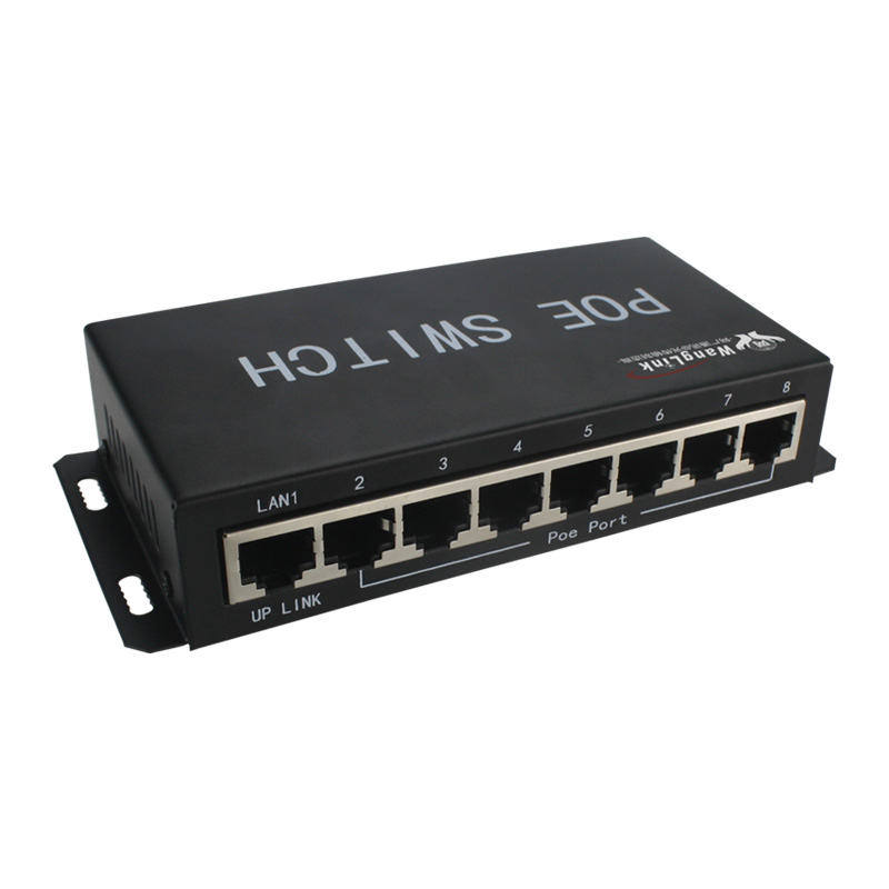 Коммутатор Ethernet 8 портов POE блок питания 100 Мбит/с