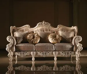 Luxury French noble sofas European style royal furniture living room cheap sofa sets sets