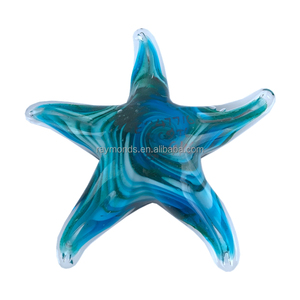Factory Price Full Handmade Glass Crafts Glass Starfish