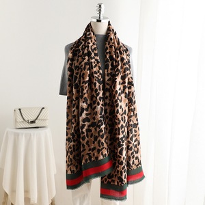 Top Sold Islamic Moslem Woman Long Modern Other Shawl Echarpe <strong>Dupatta</strong> Hijab Lady Beautiful Print Leopard Hot Cotton <strong>Scarf</strong> - Product Image 3