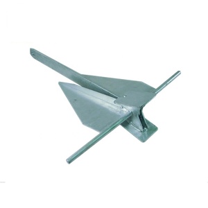 Ancre en acier estampé galvanisé à chaud <span class=keywords><strong>Hirace</strong></span>, couleur argent, pour bateau - Product Image 2