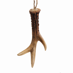 ريفي الراتنج عيد الميلاد فو الغزلان قرن الوعل لعيد الميلاد زخارف أعلى الطاولة - Product Image 1