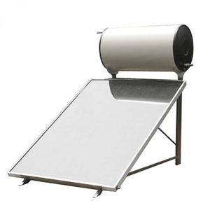 Système de chauffe-eau solaire <span class=keywords><strong>thermodynamique</strong></span> à plaque plate intégrée Tuyau en cuivre sous pression <span class=keywords><strong>Panneau</strong></span> de capteur solaire Chrome noir - Product Image 4