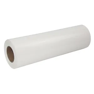 Película adhesiva de doble cara para laminado resistente al calor, autoadhesivo de Pvc Pes termofusible para tela textil