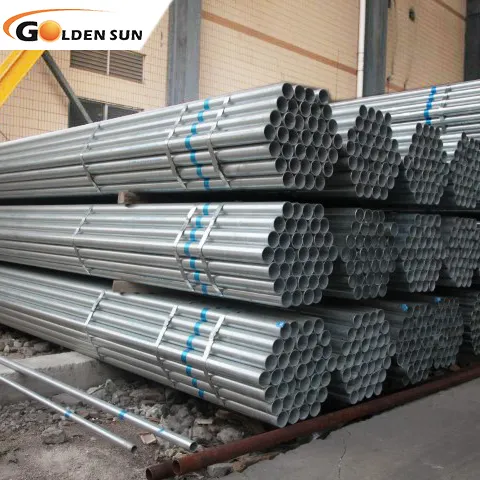 galvanized steel iron pipe prices list per meter for greenhouse