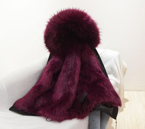 Cappotto in pelliccia sintetica <span class=keywords><strong>donna</strong></span> <span class=keywords><strong>abbigliamento</strong></span> invernale bianco nero per <span class=keywords><strong>donna</strong></span> giacca lunga pelliccia con cappuccio - Product Image 4