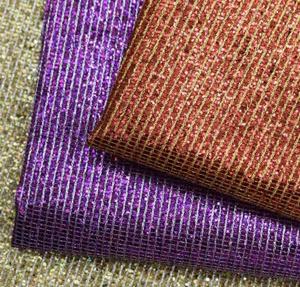 PU cuir chaussure matériel décoratif réticulé paillettes cuir doux tissu tissé canapé sac meubles bagages maison Textile voiture - Product Image 2