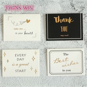 وصول جديد شعبية صغيرة الحجم السائبة بطاقة تحية شكرا 001 - Product Image 3