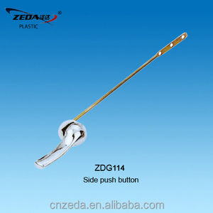 Levier de bascule pour toilettes en acier inoxydable, <span class=keywords><strong>poignée</strong></span> de levier pour réservoir de toilette, raccord pour cnsl - Product Image 1