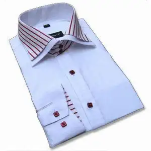 Fashion dress men shirts,Men's fashion double Collar dress shirt,Customized mens fancy dress shirts