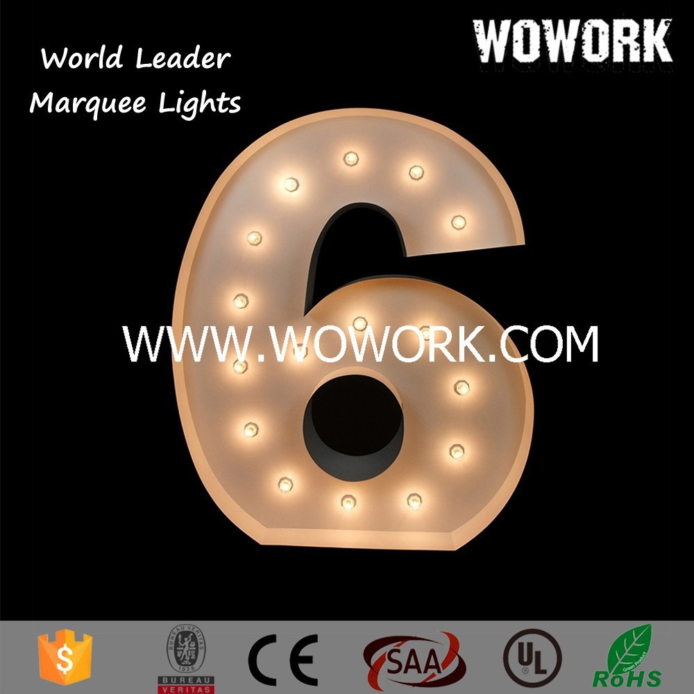 Accueil LED signe