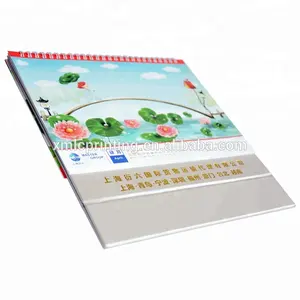 Hot Stamping Logo 2017 Business Desk Calendar Table Calendar Printing