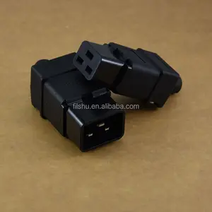 C19 female socket C20Male Standard IEC 320 C19 C20 Power cord connector