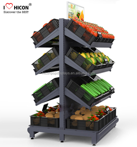 Confidencial siempre será la clave para todo <span class=keywords><strong>lo</strong></span> que hacemos hacer supermercado piso Sd tres capas frutas vegetales expositor - Product Image 5
