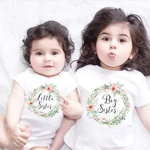 Yeni Desen Giyim Çocuklar Of Beyaz Pamuk Kumaş Türü Çin'den Bebek T-Shirt