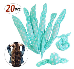 20 Piezas <span class=keywords><strong>de</strong></span> Rodillos <span class=keywords><strong>de</strong></span> Tela Mágicos para el Cabello, para Cabello Largo y Mediano, Esponja <span class=keywords><strong>de</strong></span> Espuma Flexible sin Calor, Rizadores <span class=keywords><strong>de</strong></span> Cabello Nocturnos para Hacerlo Tú Mismo - Product Image 3