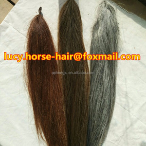 Extensión de pelo de cola de caballo, hecho a mano, 100%, pelo Real de cola de caballo - Product Image 4