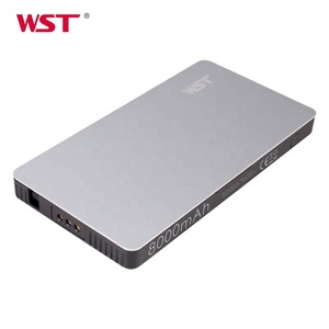 WST Bank daya stasiun Dok ponsel, casing logam USB-C mikro 8000mah portabel UNTUK RESTORAN - Product Image 3