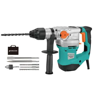 Power Action 1750W Heavy Duty Concrete Electric SDS Hammer Drill