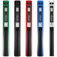 Escáner de Libros Portátil Mini de 900DPI A4 con Pantalla LCD, Formato JPG/PDF, Escáner de Mano para Documentos e Imágenes