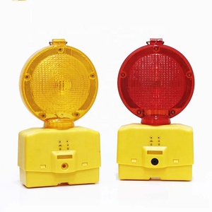 4R25 6V battery powered traffic safety warning road block lamp for road work