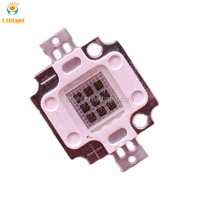 Infrared Light Emitting Diode 10watt 730nm 750nm 780nm 830nm 850nm 880nm 980nm 1050nm 1080nm High Power COB 10W IR ED Chip 940nm
