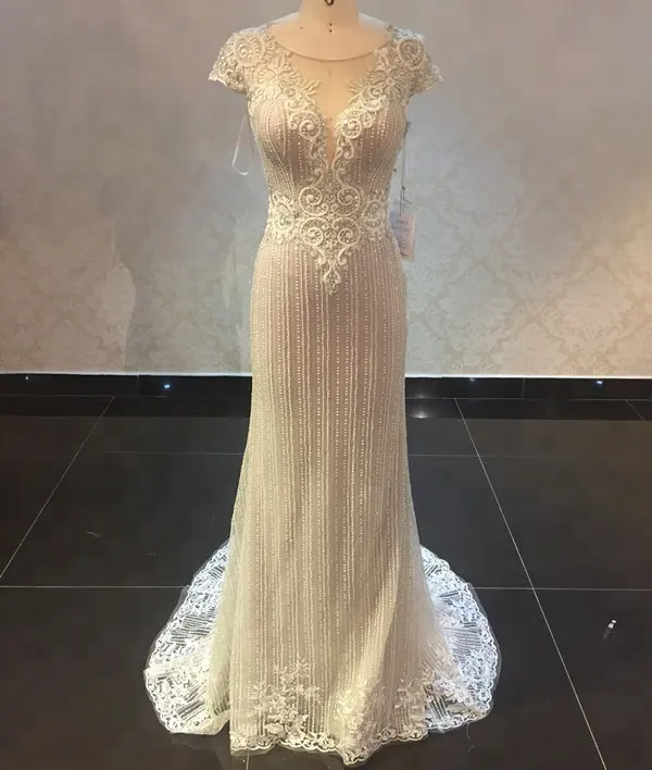 Applique Fashion Abend garderobe Hochzeits feier Guangzhou Abendkleid
