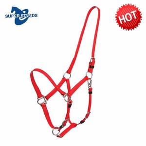 Colorida impermeable de nylon caballo ecuestre Halter con hebilla de latón - Product Image 6