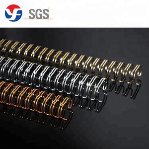 고품질 트윈 루프 와이어 스파이럴 바인딩 더블 스프링 코일 - Product Image 3