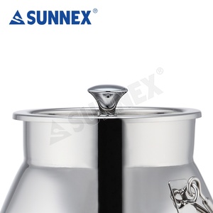 For Stainless Steel 5L <b>Milk</b> <b>Urn</b> & Dispenser with Standard Faucet Rectangle Shape Food Safe for Catering Use - Product Image 4
