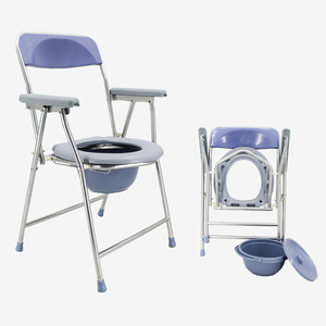 Homecare Nhà Máy Giá Xách Tay Gấp <span class=keywords><strong>Commode</strong></span> Ghế Với Nhà Vệ Sinh Chỗ Ngồi Cho KhuyếT TậT - Product Image 1