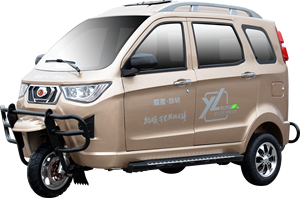 YAOLON Factory Hot Selling Cabin 3 Wheels <strong>Motorcycles</strong> Closed Body Passengers Gasoline Tricycle Motorized <strong>with</strong> <strong>Roof</strong> - Product Image 2