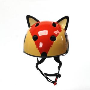 <span class=keywords><strong>Casco</strong></span> Protector Infantil 3D con Diseño de Zorro para <span class=keywords><strong>Bicicleta</strong></span>, <span class=keywords><strong>Bicicleta</strong></span> de <span class=keywords><strong>Montaña</strong></span>, Patineta y Patinaje - Product Image 3