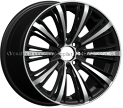 Roues de voiture, PCD100 114.3 120 alliage roue pour vente, Hyper NOIR MF, ARGENT MF pour roue jantes, 18 pouces alliage roue - Product Image 1