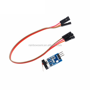 Dupont kablo devre parçaları Rainbowsemi ile araba helikopter çarpışma çarpışma sensörü darbe anahtar modülü <span class=keywords><strong>Robot</strong></span> modeli - Product Image 1