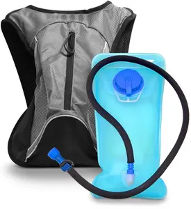 Hydration Backpack Includes BPA Free Water Bladder Cycling Bike bag