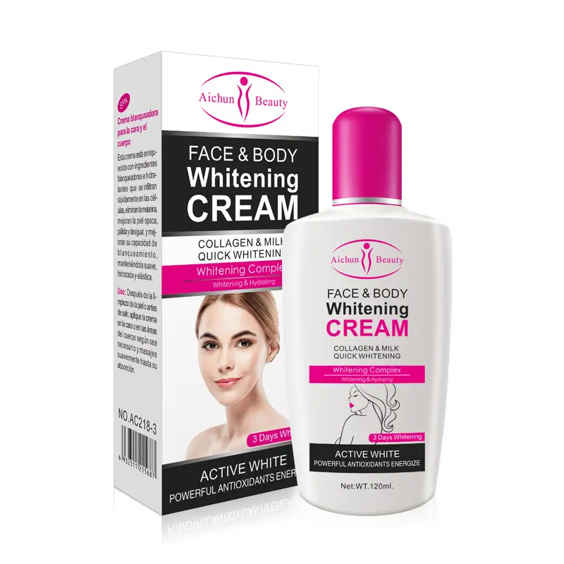 Hot sell Moisturizing Face Body Cream High Quality Milk Whitening Face Body Lotion