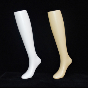 Plastic female foot boot sock mannequin for sandals shoe display stands