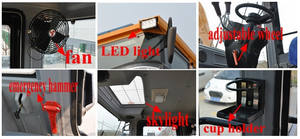 ( 0.6 t, 0.8 t, 1.5 t, 1.8 t, 2 t, 3 ton, 5 t ) de China mini excavadora venta 1 ton con euro marco - Product Image 2