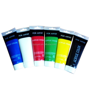 Artist Colors-pinturas acrílicas fluidas, 6 colores básicos surtidos, 75ml - Product Image 6