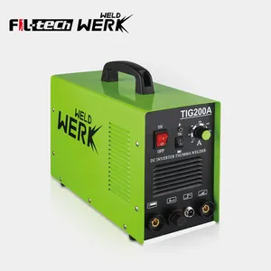 Çin en iyi fiyat taşınabilir alüminyum tek fazlı ark dc tig/mma 200amp gaz argon tig kaynakçı kaynak invertör makinesi invert tig