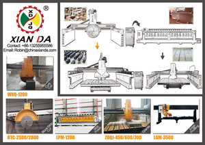 Machines à découper les blocs à lames multiples XianDa BTC-2500-2800, machines à découper la pierre, outils pour le granit et le marbre - Product Image 2