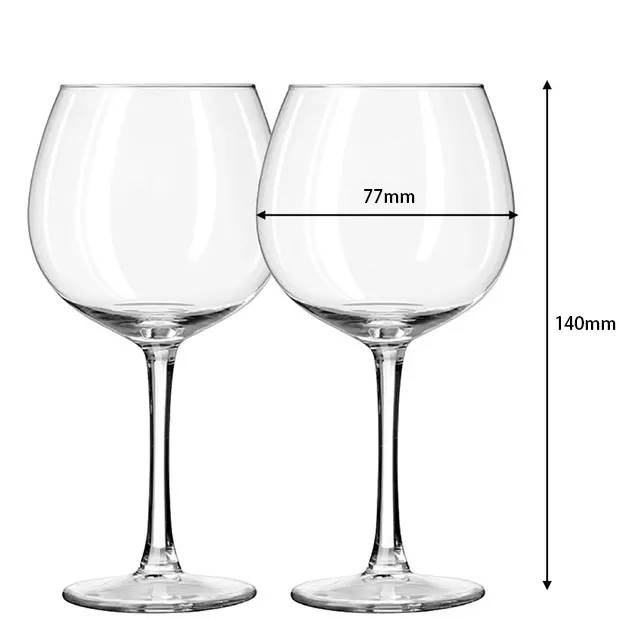 Wholesale customize wedding vintage crystal drinking glass red wine glassware