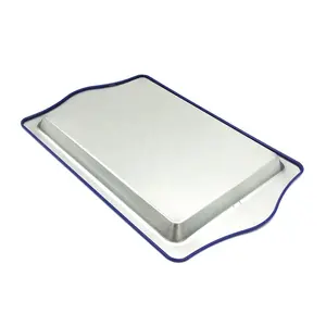 Metal Tray Serving Hot Sale Small Cheap Custom Home Decorative Tin Metal Serving Tray Metal Rolling Tray