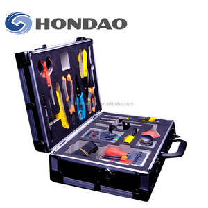 Kit de herramientas FTTH de fibra para el hogar completamente abastecido/tira de kit de 18 piezas de alta calidad, kit de herramientas de cable óptico cortado, pelado y limpio - Product Image 3