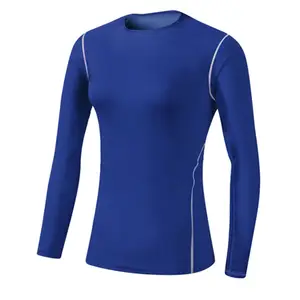 YOUME-Camiseta deportiva de secado rápido para mujer, Top de manga larga para gimnasio, camiseta para correr, ropa de entrenamiento, camisas de Yoga