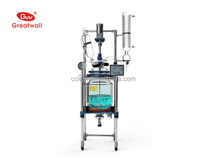 Reator Químico Industrial com Jaqueta de Vidro de 10-150L, Bioreator de Fabricante de Laboratório a Preço Baixo - Product Image 2