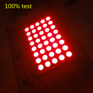 Rot, weiß, grün, blau 5x8 <span class=keywords><strong>Matrix</strong></span> 5,0 mm 5x8 dot-<span class=keywords><strong>matrix</strong></span>-<span class=keywords><strong>led</strong></span>-<span class=keywords><strong>display</strong></span> 5x8 Reihe - Product Image 2